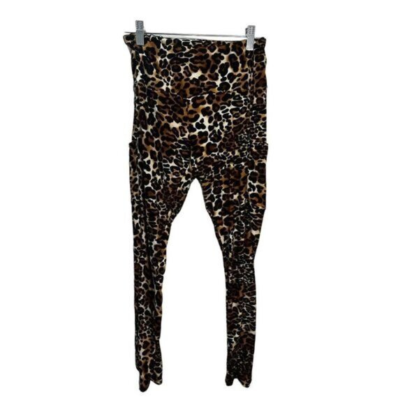 Women's High Waist Animal Print Legging Ladies Medium - Picture 2 of 6